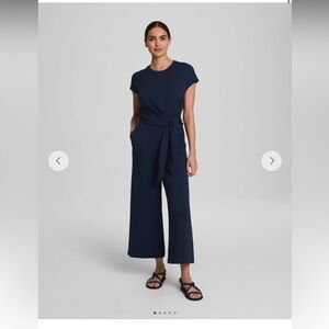 Spanx air essentials tie waist jumpsuit NWT